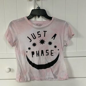 Mighty fine “just a phase” crop top